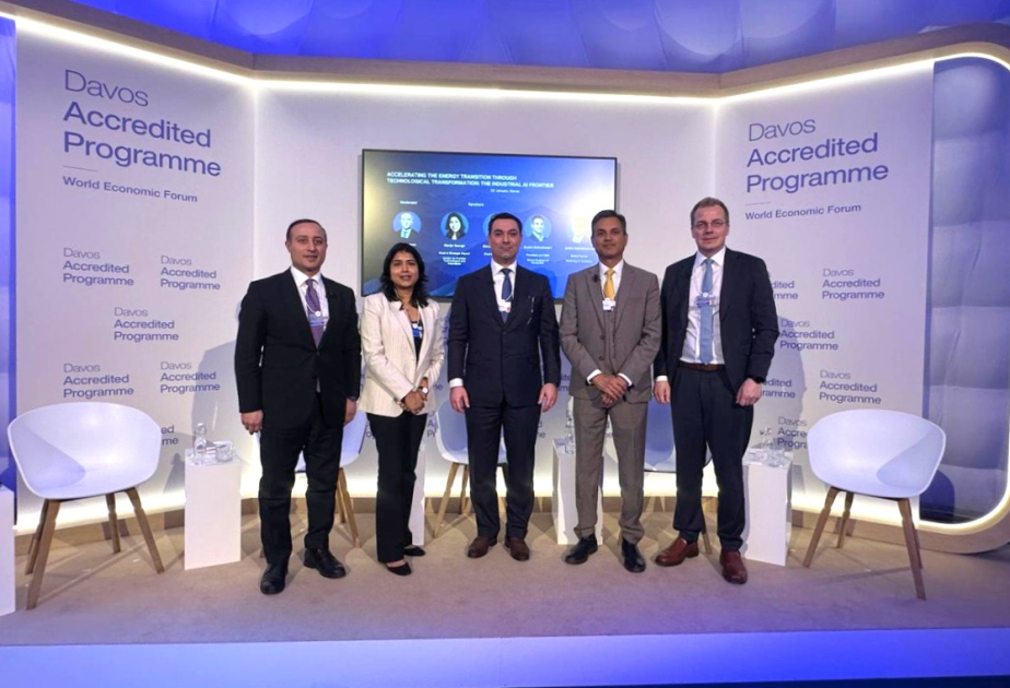 4SİM və SOCAR Davos Forumunda birgə sessiya təşkil edib