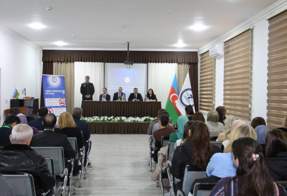 Səbail rayonunda valideynlərə narkotikin yaratdığı fəsadlar barədə məlumat verilib