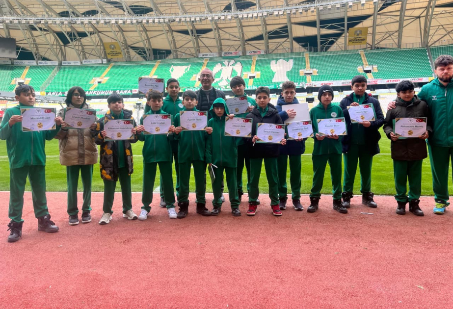 “Konyaspor”un Bakıdakı futbol məktəbi Türkiyədəki turnirdə üçüncü olub