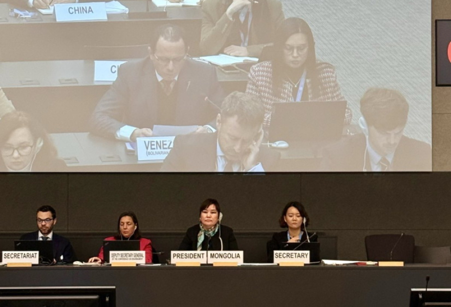 Mongolia chairs the conference on disarmament