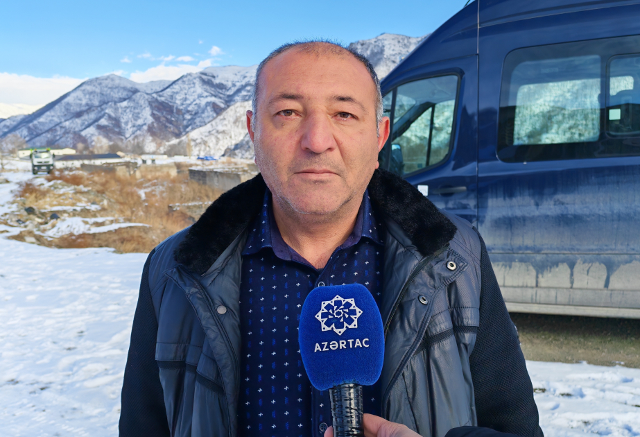 «Tenemos casa y también trabajo»: la alegría del regreso de un residente de Kalbajar