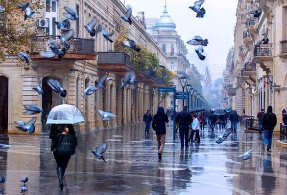Завтра в Баку и на Абшероне ожидаются осадки