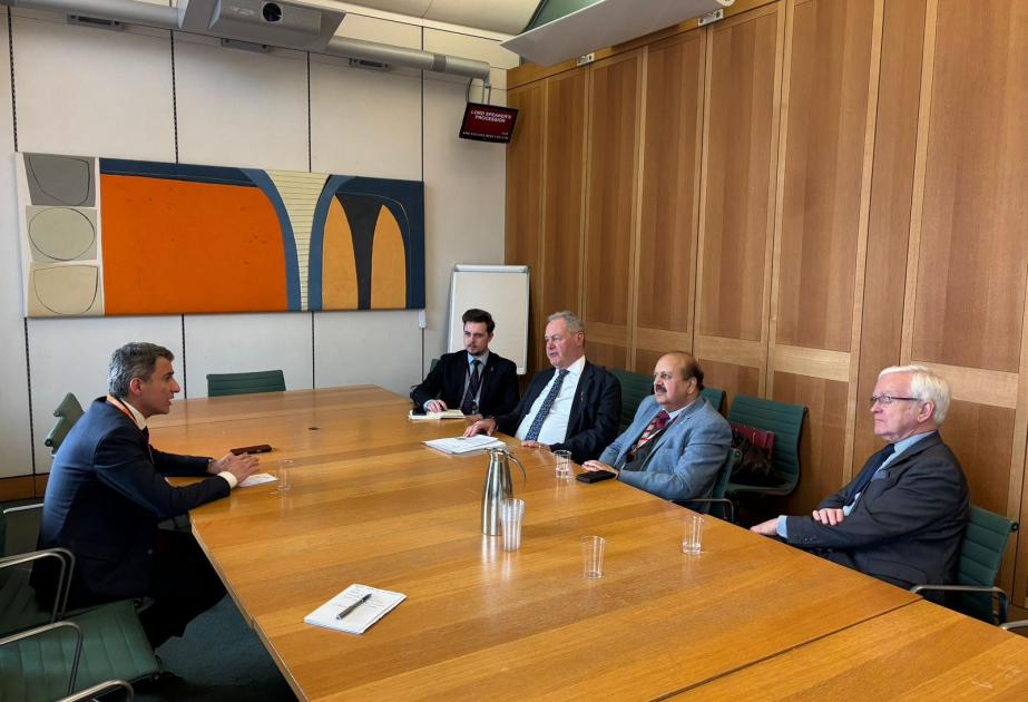 Londonda Böyük Britaniya-Azərbaycan parlamentlərarası dostluq qrupunun iclası keçirilib