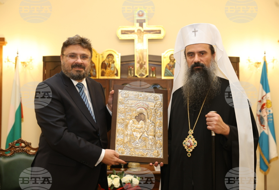 On first day of his second term, BTA Director General receives Patriarch's blessing