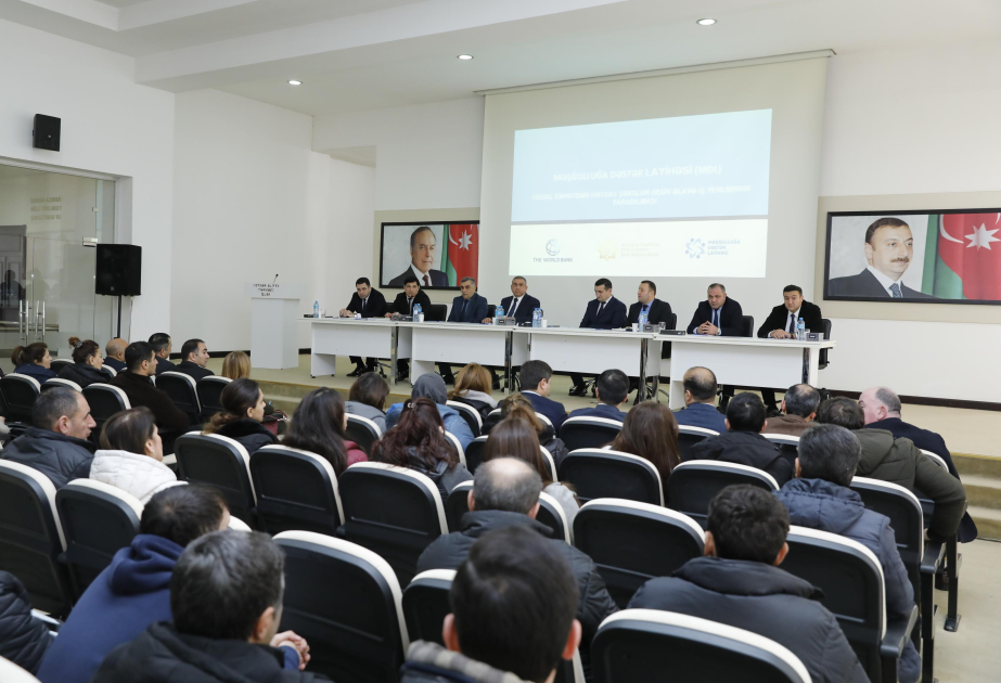 “Məşğulluğa dəstək layihəsi” iştirakçılarına və həssas qruplar üçün iş yerlərinin yaradılmasına daha bir dəstək VİDEO