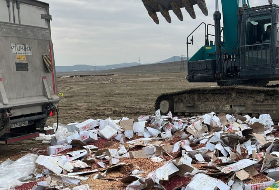 Uyğunsuzluq aşkarlanan 3 ton araxis məhsulunun satışa çıxarılmasının qarşısı alınıb
