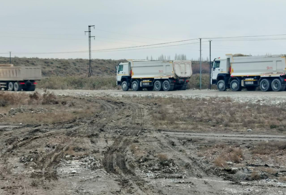 В Агдаше ведется капитальный ремонт автомобильной дороги, соединяющей восемь населенных пунктов
