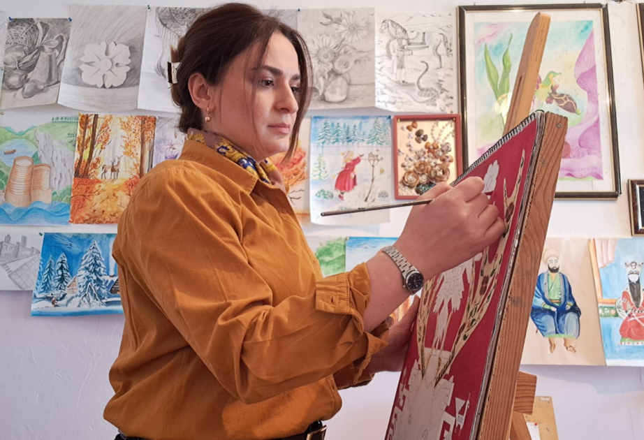 تناغم الزخارف الوطنية والنشاط التربوي في فن الرسم