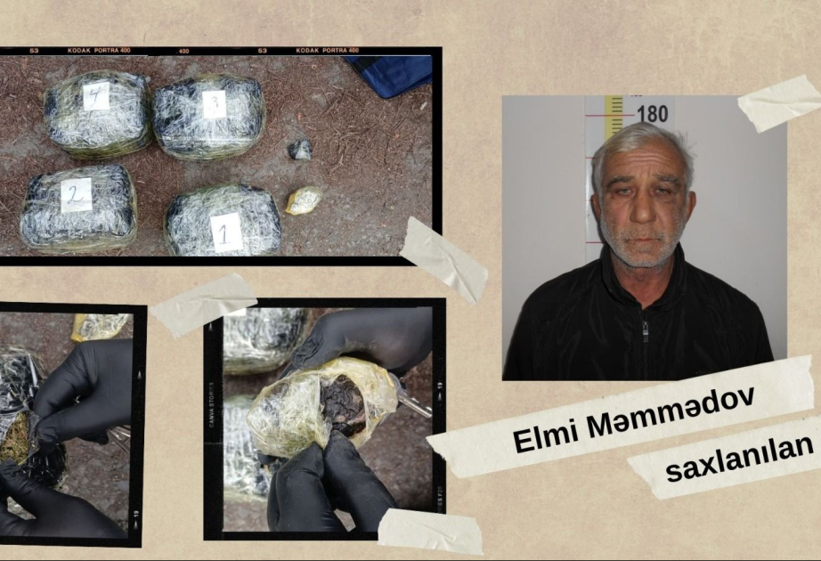 Zaqatalada keçmiş məhkumdan 4 kiloqramdan artıq narkotik vasitə aşkarlanıb VİDEO