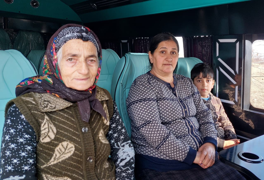 Another group of residents relocated to Hasanriz village in Aghdara district
