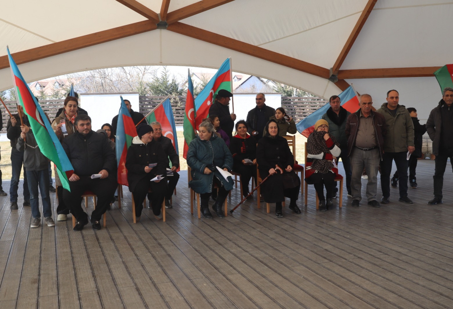 Azerbaijan relocates 142 residents to Khankendi, Khojaly and Aghdara districts