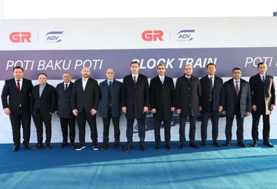 Poti–Baku express block train launched