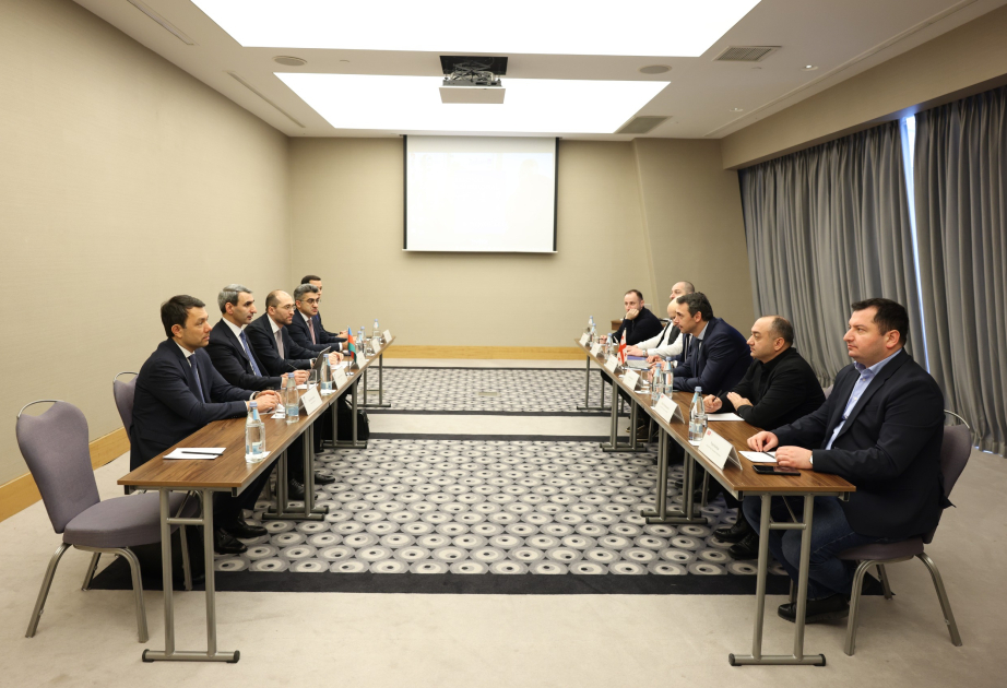 El Presidente de Ferrocarriles de Azerbaiyán se reunió con su homólogo georgiano