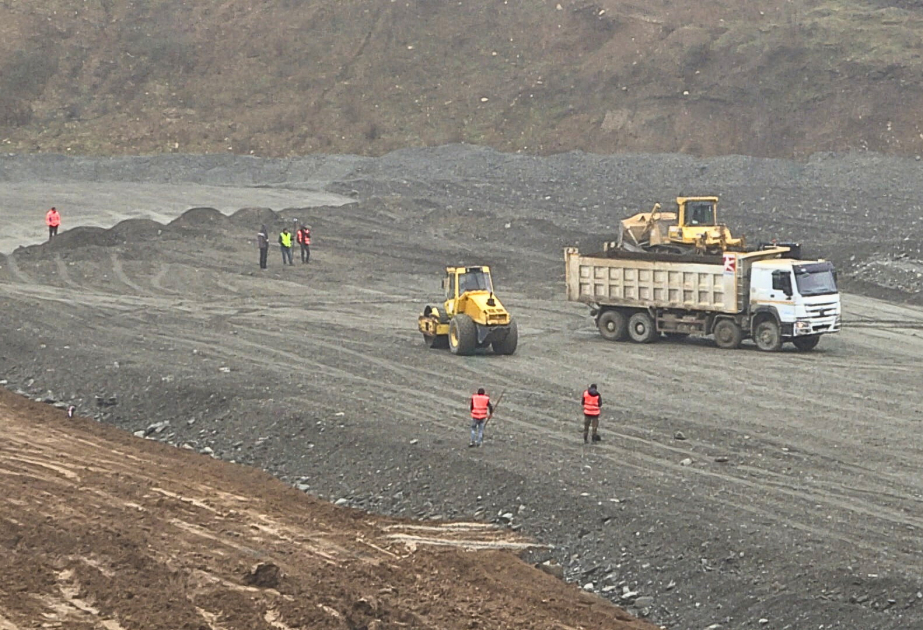 Гигантский инфраструктурный проект в Габале - работы на водохранилище Енгидже завершены на 60 процентов