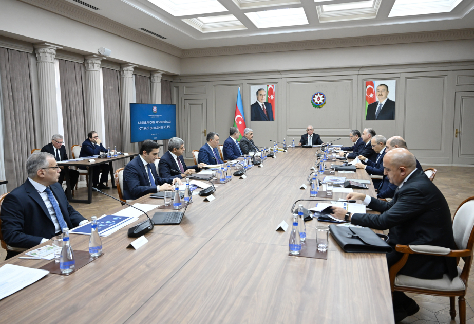 Azerbaijan’s Economic Council convenes its meeting
