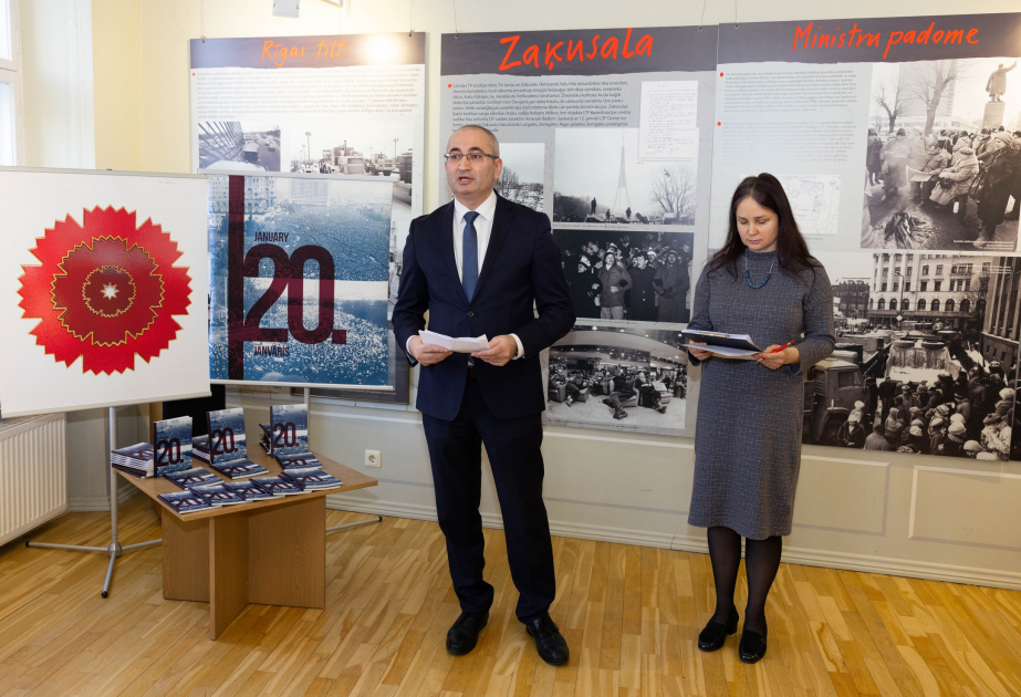 Latviyada “20 Yanvar” nəşrinin təqdimatı olub