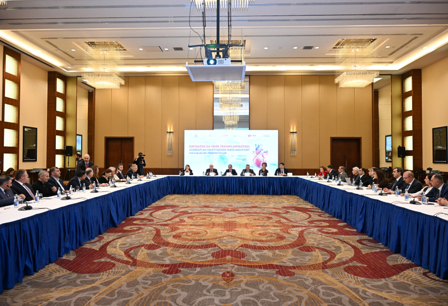 Runder Tisch zur ersten Herztransplantation im Kaukasus in Baku abgehalten