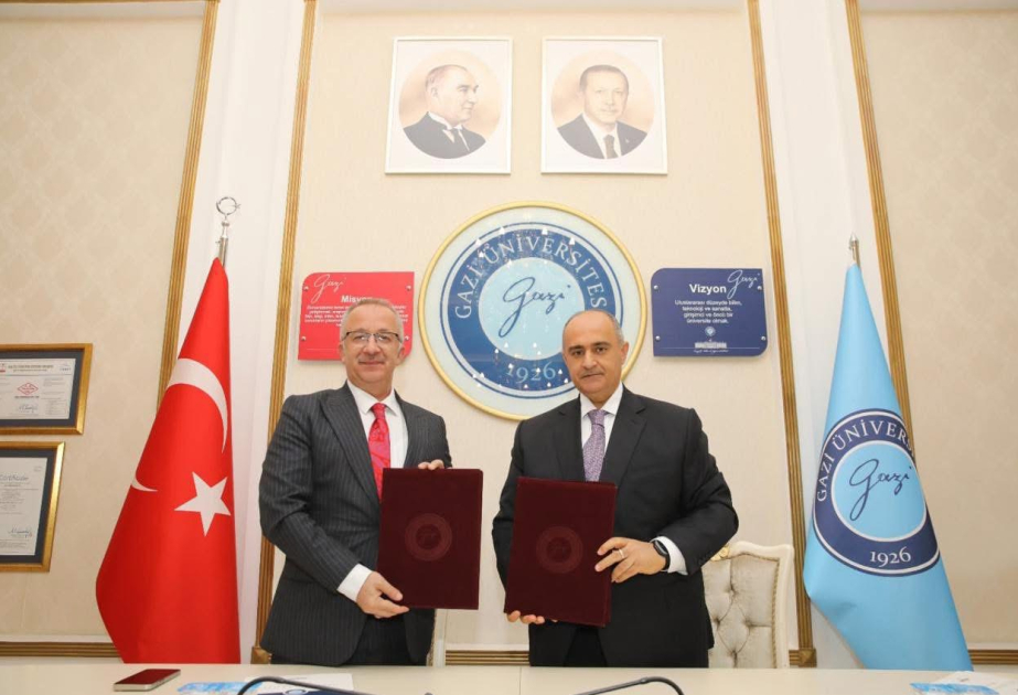 BSU Türkiyənin Qazi Universiteti ilə anlaşma memorandumu imzalayıb