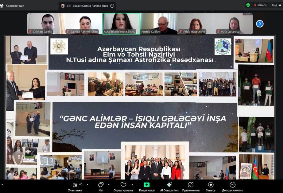 Gənc alimlər – işıqlı gələcəyi inşa edən insan kapitalı