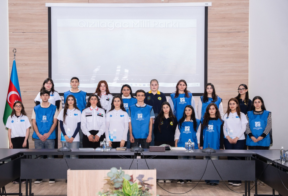 “Davamlı biomüxtəliflik siyasətinin formalaşdırılmasında gənclərin rolu” mövzusunda tədbir keçirilib