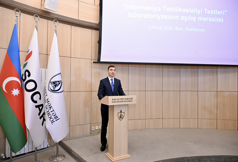 “İnformasiya Təhlükəsizliyi Testləri” laboratoriyasının açılış mərasimi keçirilib VİDEO