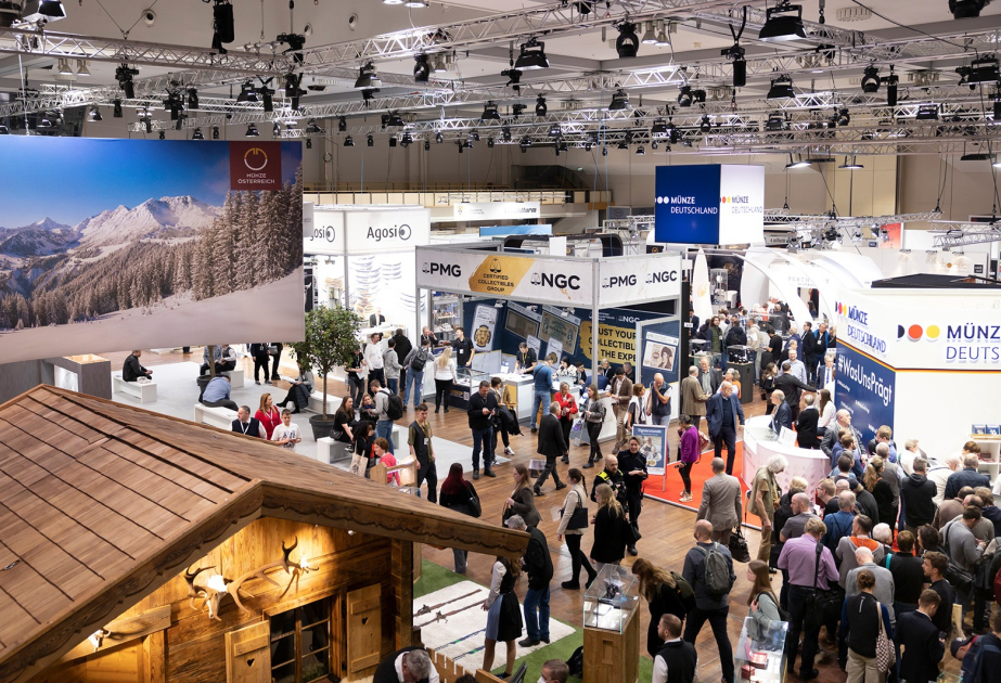 AzerGold presentó por primera vez colecciones numismáticas en la Exposición Mundial del Dinero