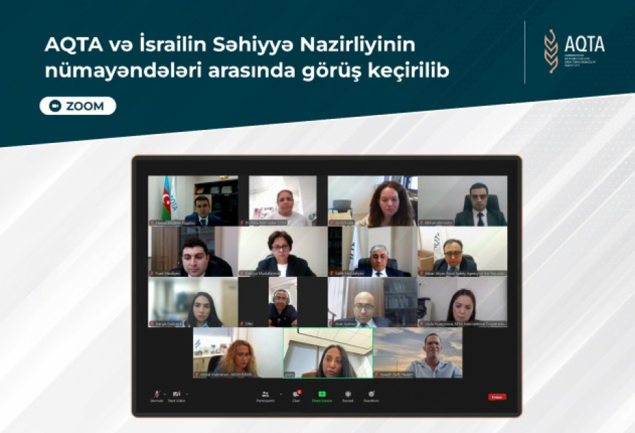 Representatives of Azerbaijan’s Food Safety Agency and Israeli Ministry of Health share experiences