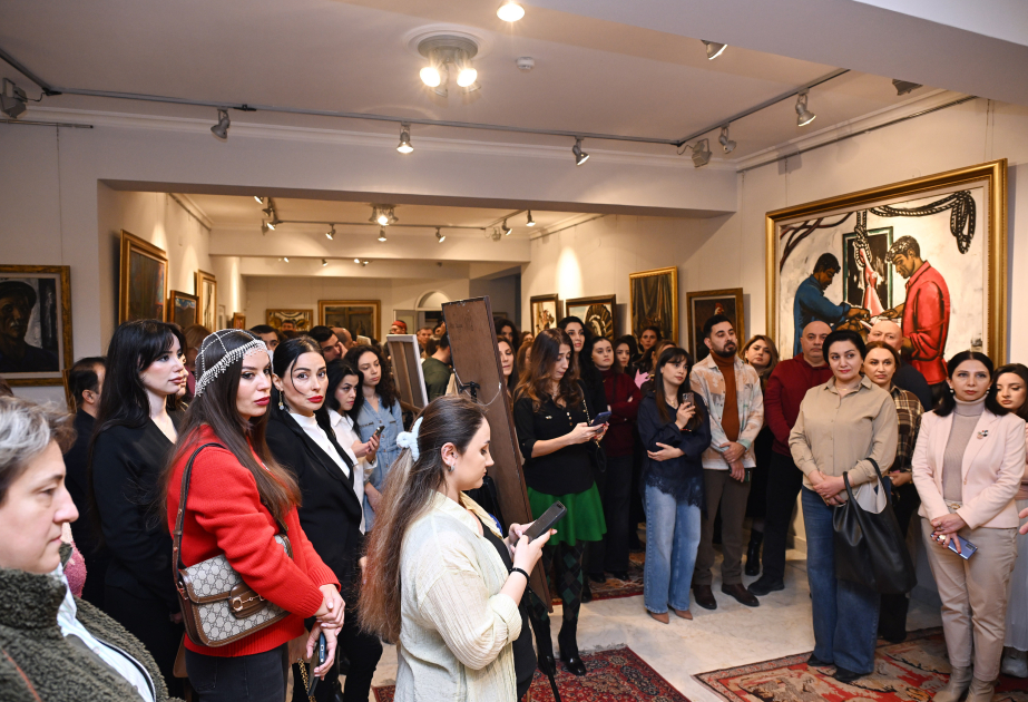 Exhibition held at Tahir Salahov house-museum as part of START project