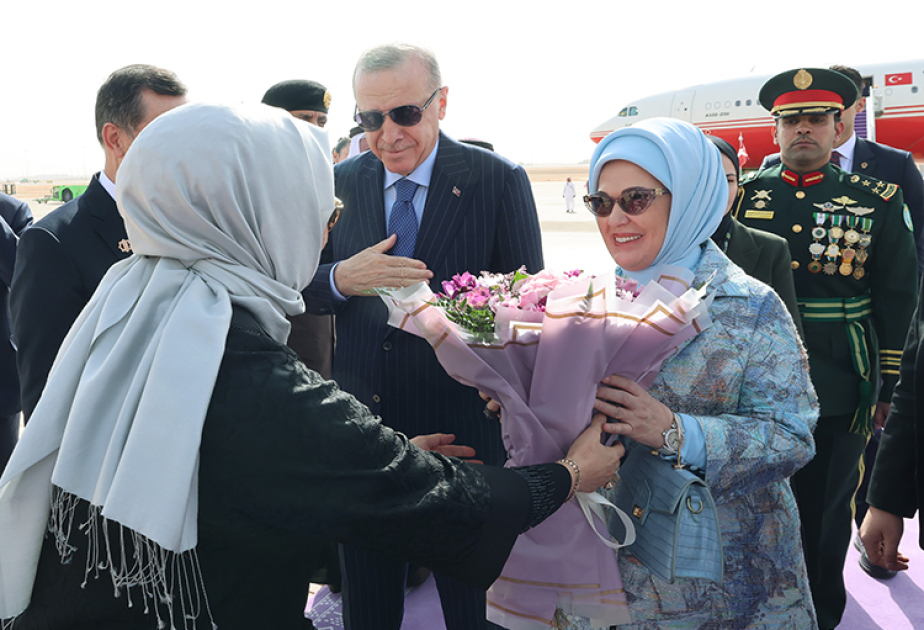 Türkiyə Prezidenti Səudiyyə Ərəbistanına səfərə gəlib