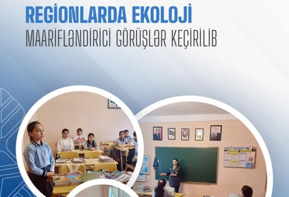 Regionlarda ekoloji maarifləndirici görüşlər davam edir