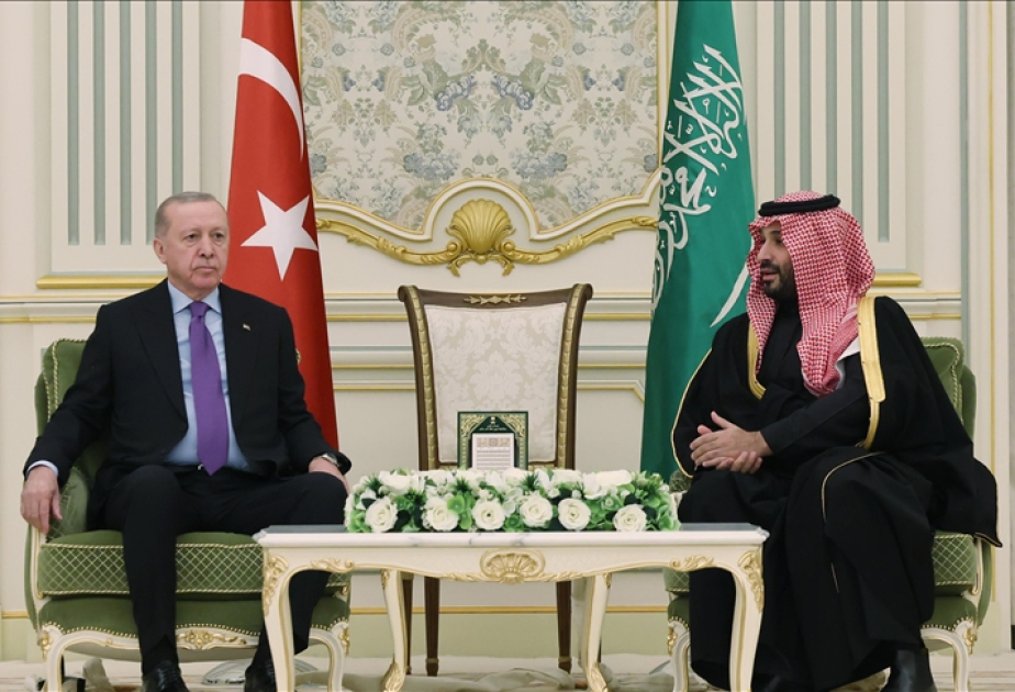 Le président turc rencontre le prince héritier saoudien à Riyad