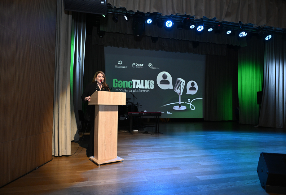 “GəncTALKS 2026: İlham verən hekayələr və sərhədsiz imkanlar” adlı tədbir keçirilib VİDEO