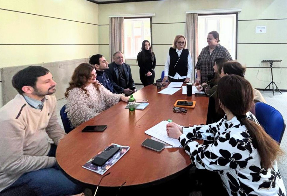 Milli Gənc Tamaşaçılar Teatrında yeni tamaşasının oxunuş məşqlərinə başlanılıb