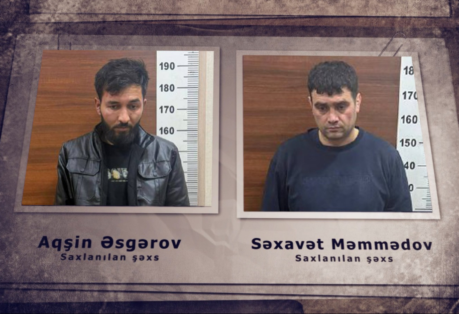 Bakı şəhər sakininə hədə-qorxu gələrək pul tələb edən şəxslər saxlanılıblar