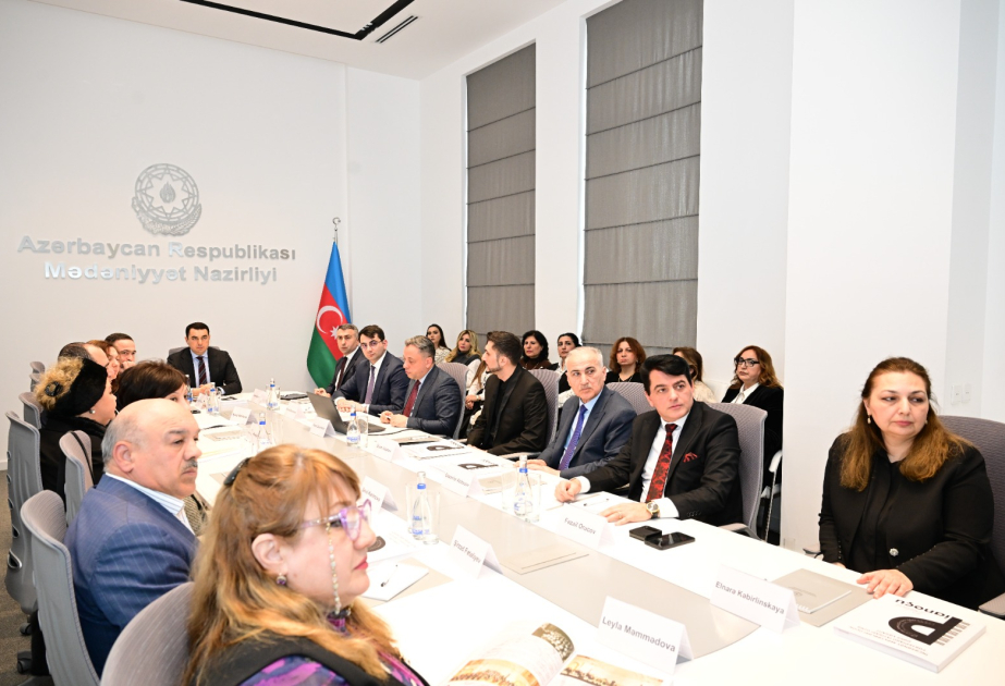 Mədəniyyət Nazirliyində attestasiya məsələlərinə dair iclas keçirilib