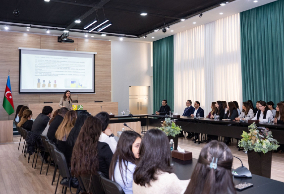 “Gender bərabərliyinin təmin edilməsi və iş mühitində gender yanaşmasının təşviqi” mövzusunda təlim keçirilib