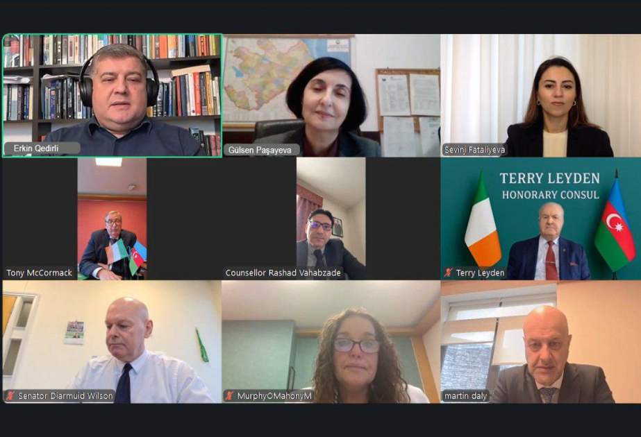 Se desarrollan las relaciones interparlamentarias entre Azerbaiyán e Irlanda