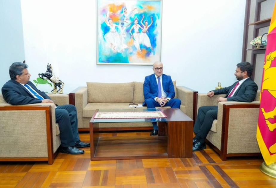 Azərbaycan səfiri Şri-Lankada görüşlər keçirib