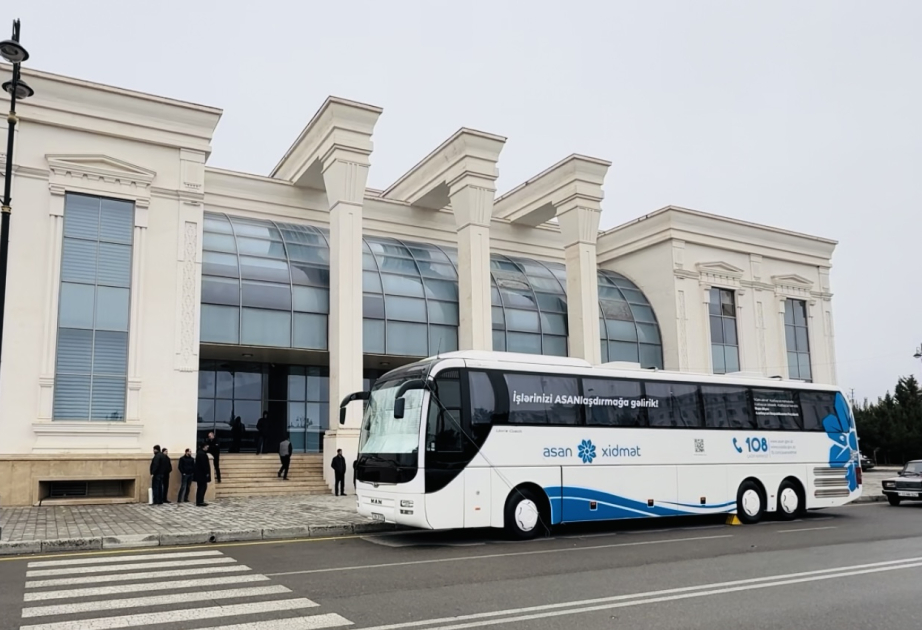 Səyyar “ASAN xidmət” Ağdaşda