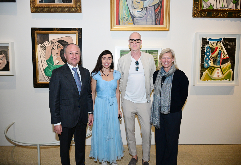 Leyla Aliyeva visita el Museo del Louvre Abu Dabi y la Casa de la Familia Abrahámica