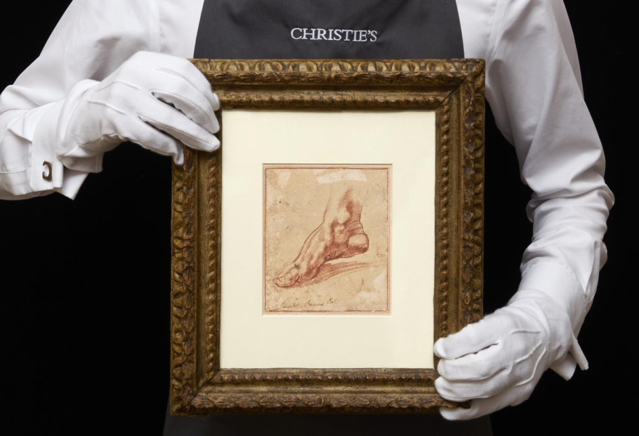 Mikelancelonun nadir eskizi 27,2 milyon dollara satılıb