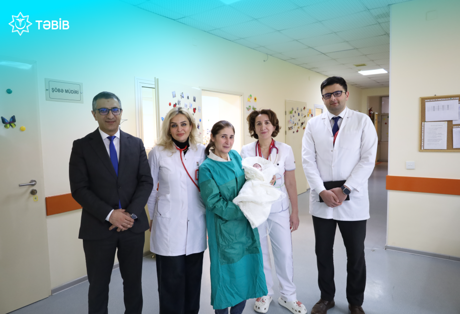TƏBİB: 540 qram bədən çəkisi ilə dünyaya gələn körpənin həyatı xilas edilib