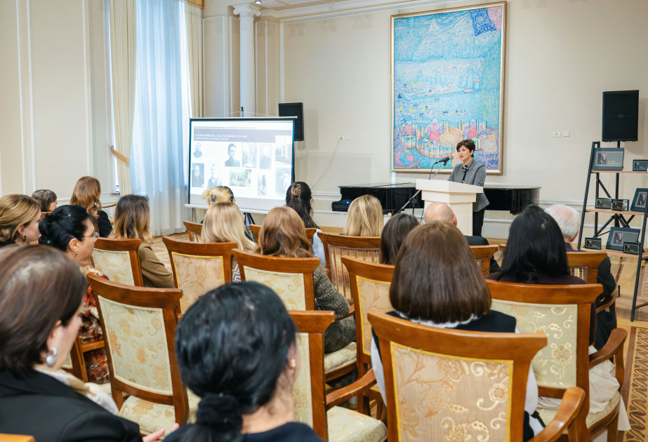 Milli İncəsənət Muzeyinin 90 illiyi çərçivəsində növbəti mühazirə dinlənilib