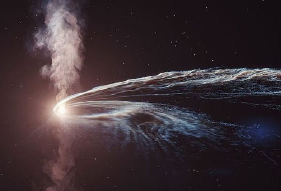 Astronomlar ulduzları udan nəhəng qara dəliyin davranışını izləyirlər