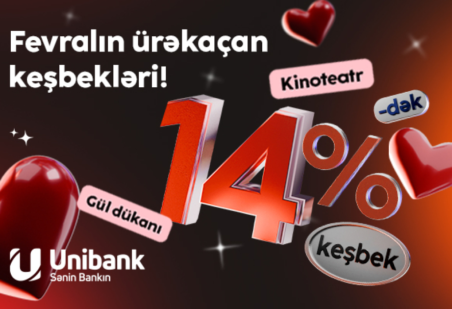 ®  “Unibank” müştəriləri 4 milyon manatdan çox keşbek qazanıblar
