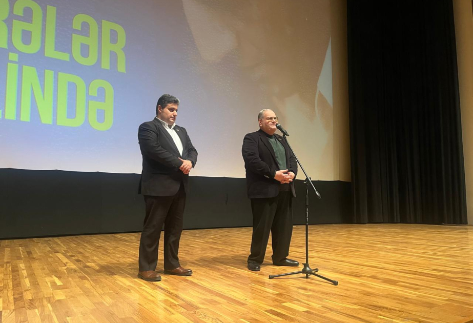 “Xatirələr sahilində” sənədli filmi nümayiş olunub VİDEO