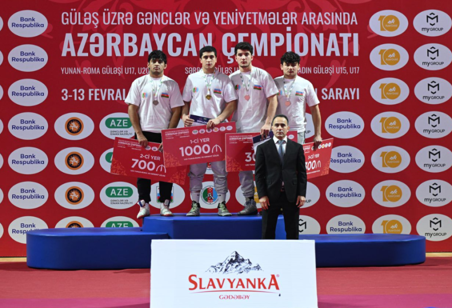 Güləş üzrə U-20 Azərbaycan çempionatı başa çatıb
