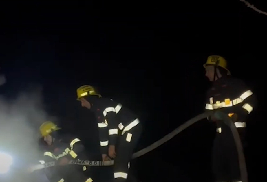 İsmayıllıda istirahət mərkəzində baş verən yanğın söndürülüb-YENİLƏNİB