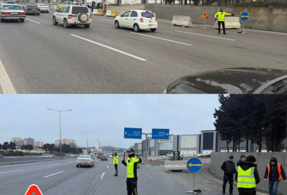 Sulutəpə dairəsi istiqamətində nəqliyyatın hərəkəti müvəqqəti məhdudlaşdırılıb