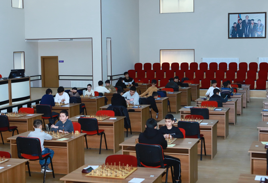 Naxçıvanda 8–18 yaşlı şahmatçılar arasında birinciliyə yekun vurulub